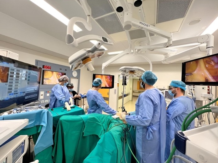 Photo of the Digital Operating Room at "Evangelismos" Hospital