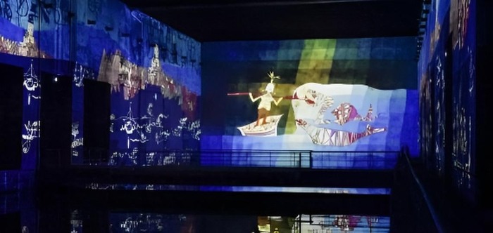 Barco Powers Bassins de Lumières with 100 Projectors June 20202