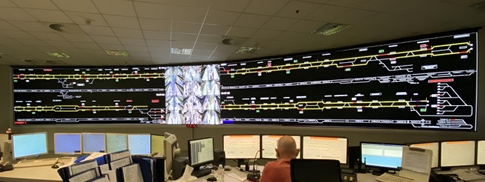 Upgraded Video Wall at Athens Metro