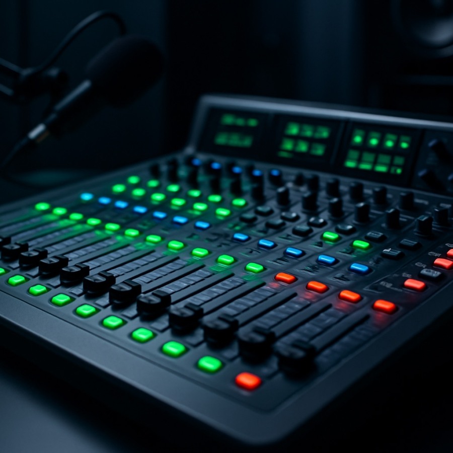PRODUCTION AND ON-AIR AUDIO CONSOLES