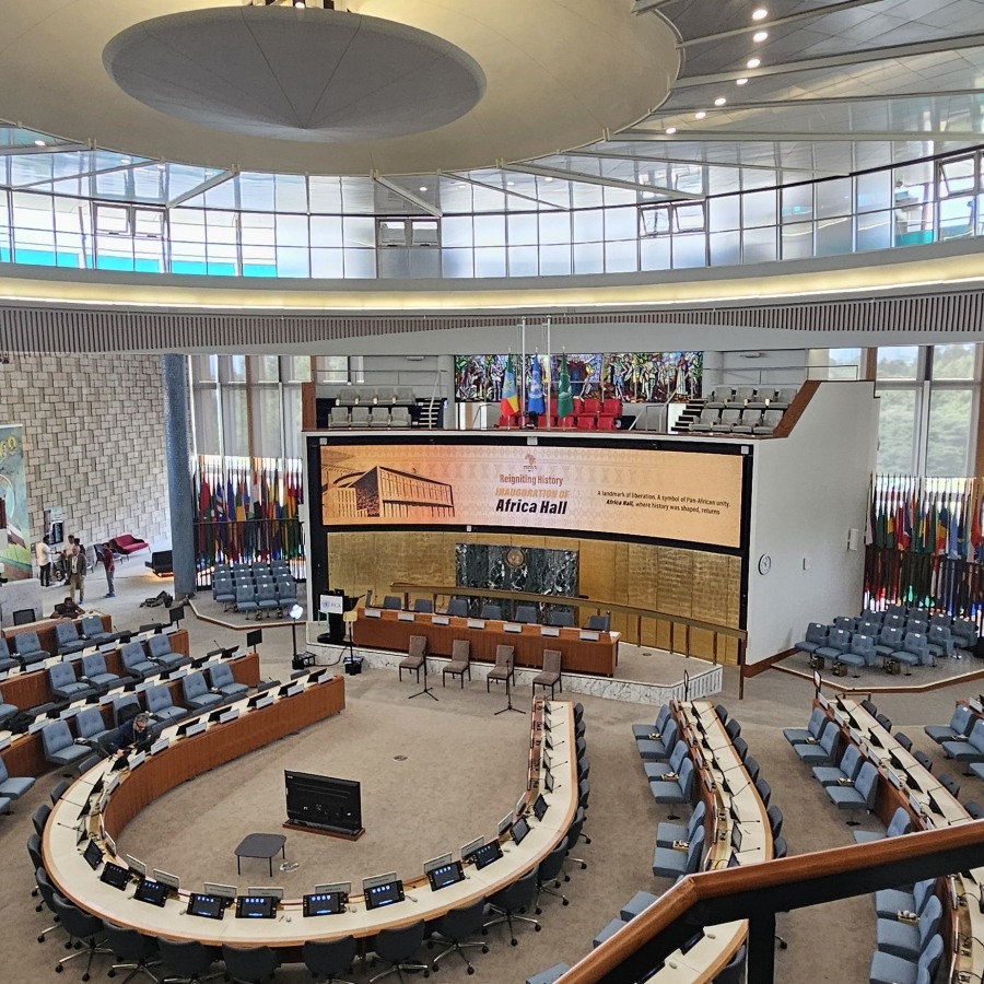 Africa Hall Renovation – Audiovisual & Conference Technologies