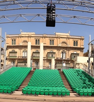 Completion of works at the new Opera House of Malta