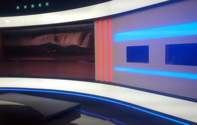 Amhara Mass Media Agency – TV Studio Backdrop