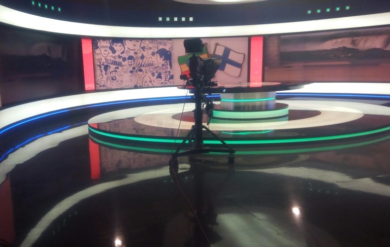 Amhara Mass Media Agency – TV Studio Backdrop