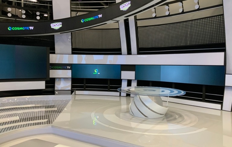 COSMOTE New TV Studios with Advanced Broadcast & AV Integration