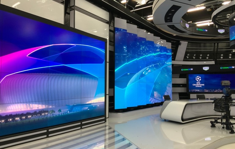 COSMOTE New TV Studios with Advanced Broadcast & AV Integration