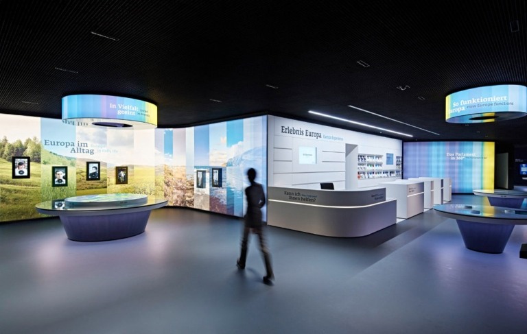 Europa Experience Berlin Interactive Audiovisual Systems