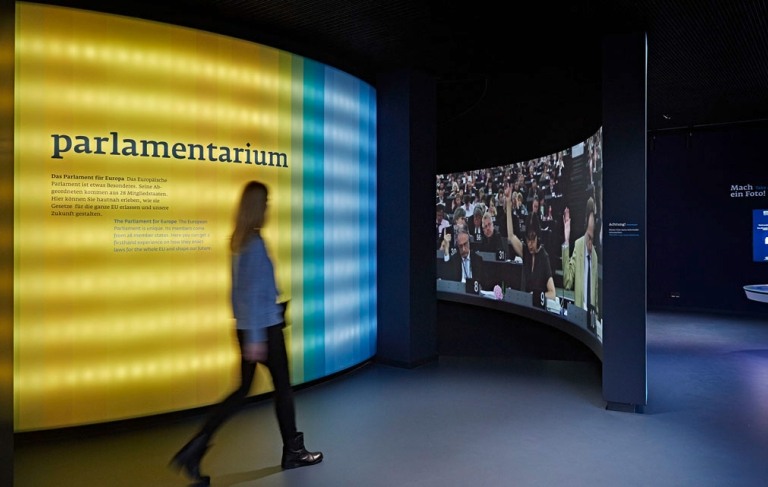 Europa Experience Berlin Interactive Audiovisual Systems