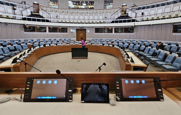 Africa Hall Renovation – Audiovisual & Conference Technologies 2