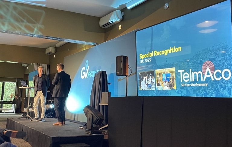 Grass Valley honors Telmaco