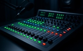 PRODUCTION AND ON-AIR AUDIO CONSOLES